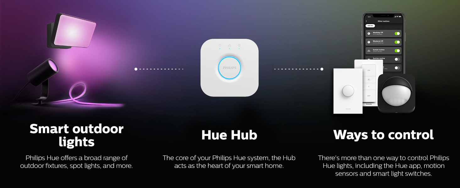Philips Hue Ambiance Resonate Wall Lantern
